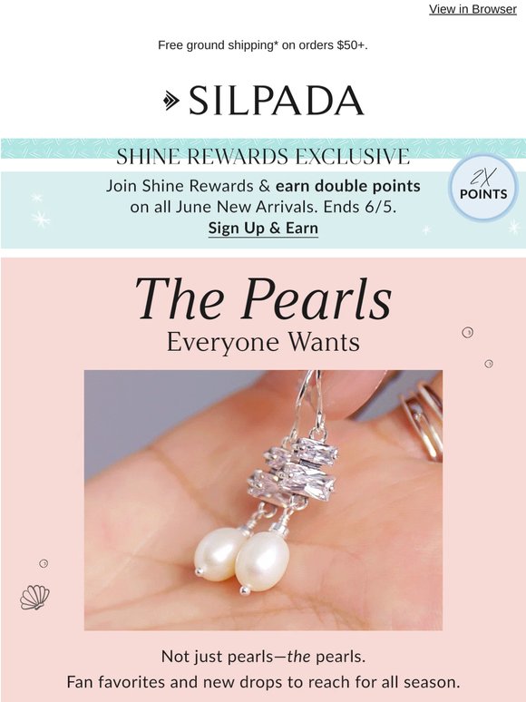 All eyes on pearls ✨