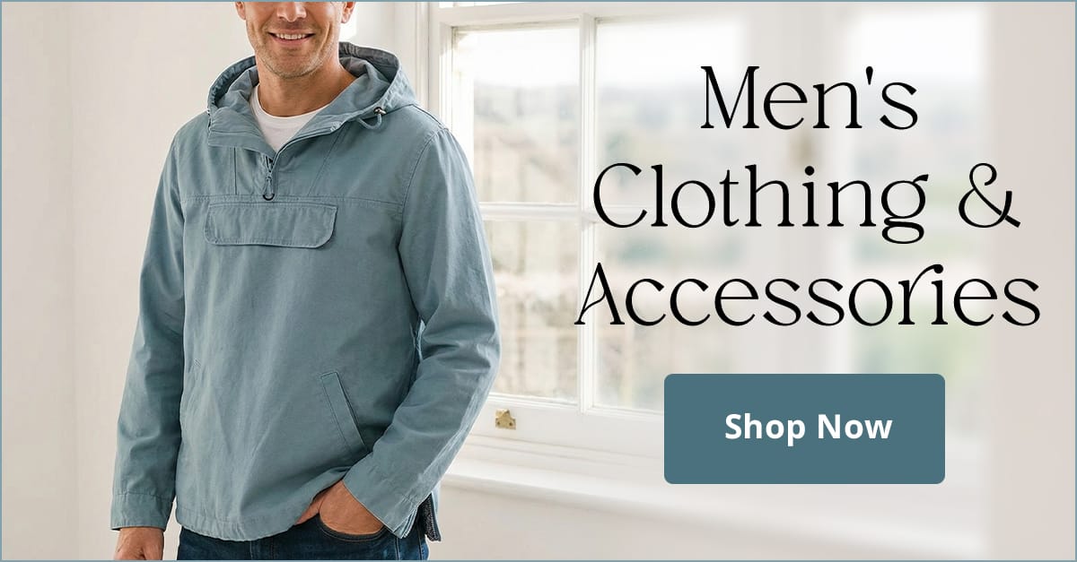  Men's Clothing & Accessories 70602 NEW Larmor Blue Cotton Smock