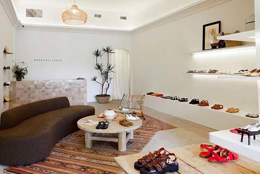 FREDA Los Angeles store display