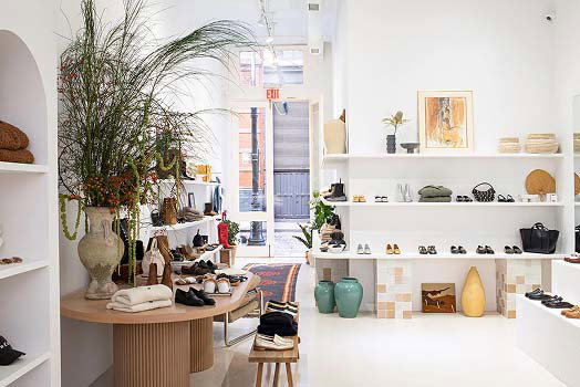 FREDA New York City store display