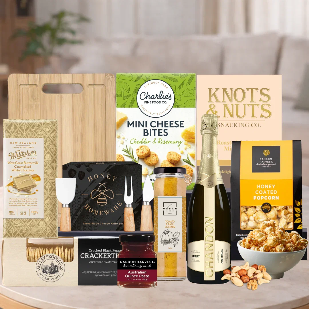Image of Chandon Cheese and Wine Hamper for Her