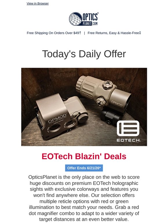 EOTech Blazin Deals 🔥