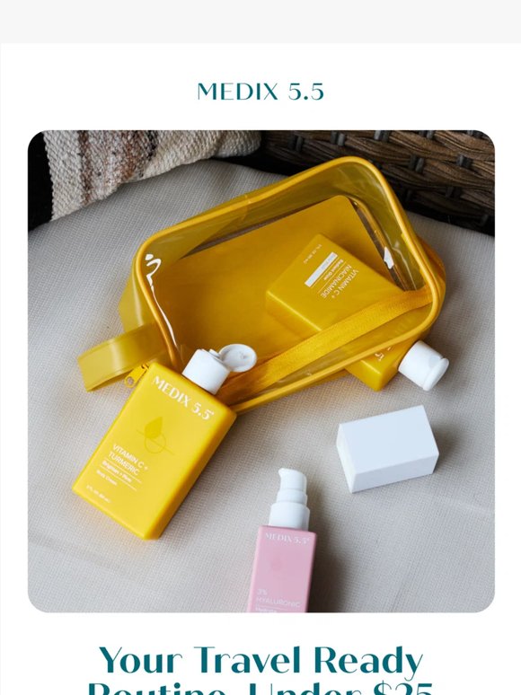 Your Travel Routine Under $25! ✈️