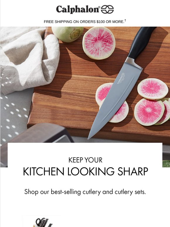 Consumer, when was the last time you upgraded your knives?