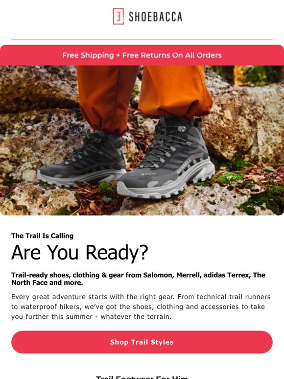 The trail is calling.  Are you ready?