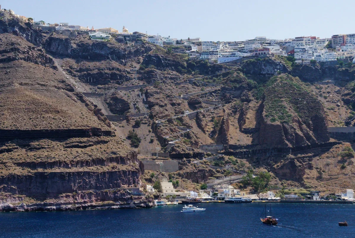 Santorini, Thiera