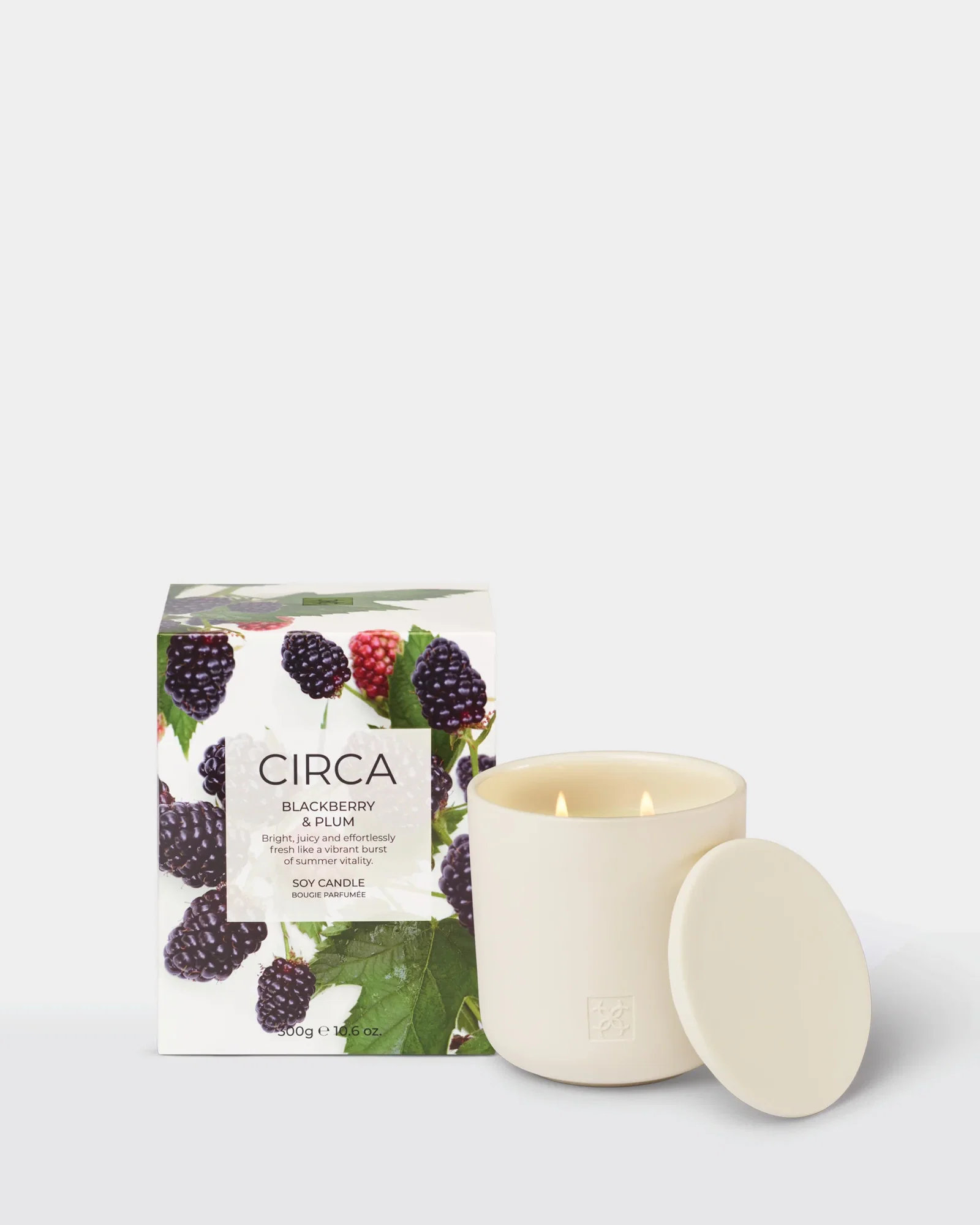 Image of BLACKBERRY & PLUM<br><br>Candle 300g