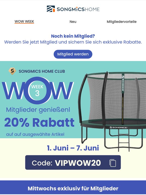 Die WOW WEEK geht in die letzte Runde