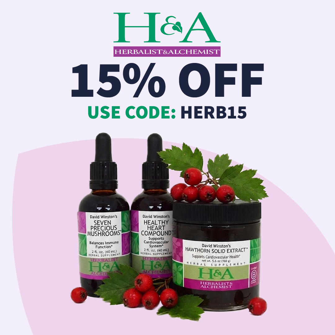 Herbalist & Alchemist supplements with 15% OFF. Use Code: HERB15