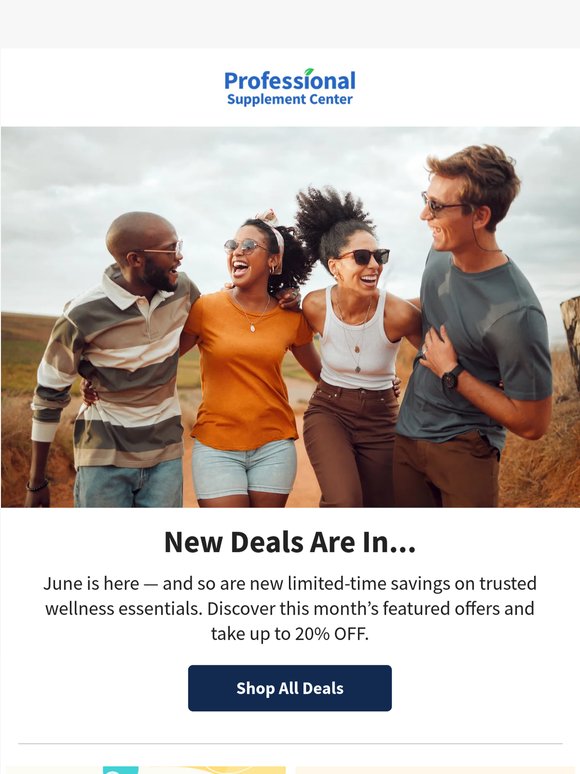 New Deals Just Dropped: Up to 20% OFF