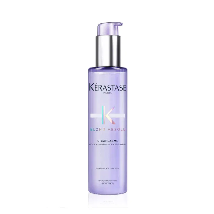 Image of Kerastase blond absolu cicaplasme - crema color lavanda opalescente fortifica i capelli biondi, decolorati e grigi