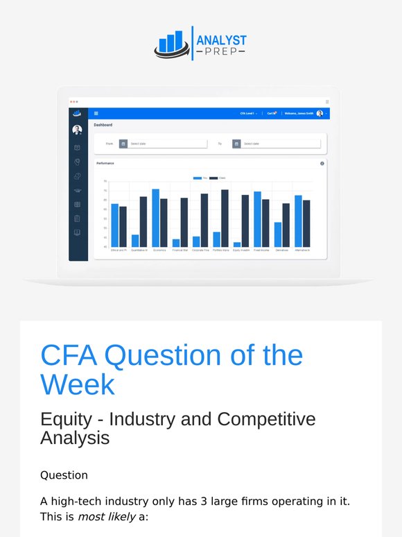 CFA Question of the Week