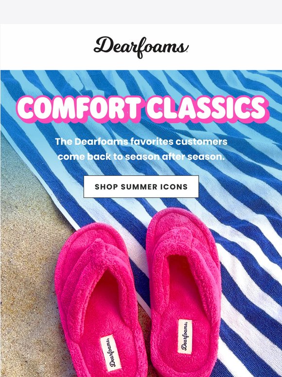 Summer’s Most-Loved Dearfoams