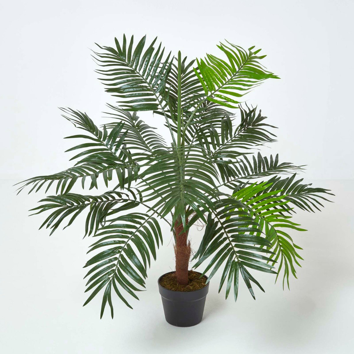Image of Green Mini Palm Tree Artificial Plant with Pot, 100 cm