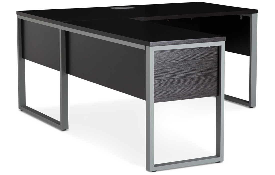 Clark Dark Tone 47" Return Desk