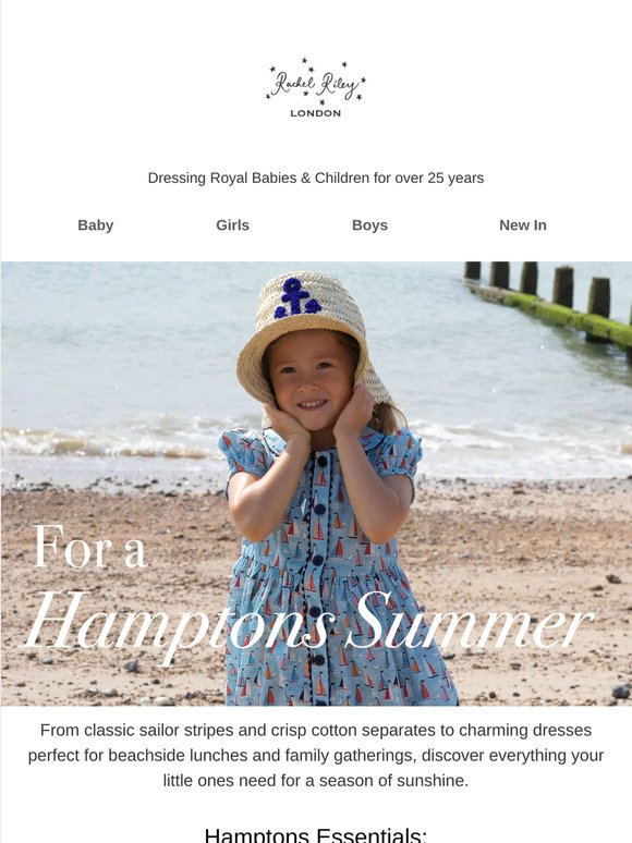 For A Hamptons Summer! 🌾🐚🌊