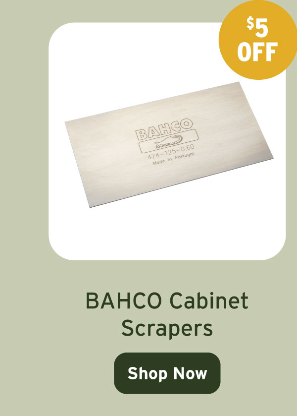 BAHCO Cabinet Scrapers