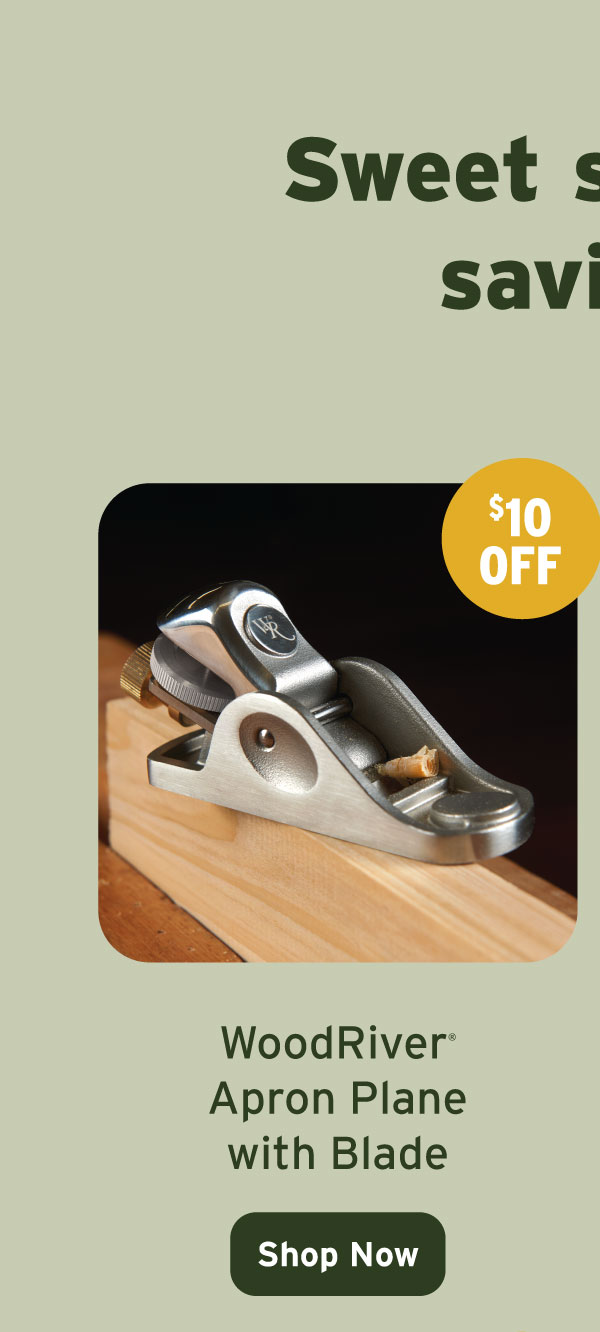 WoodRiver Apron Plane with Blade