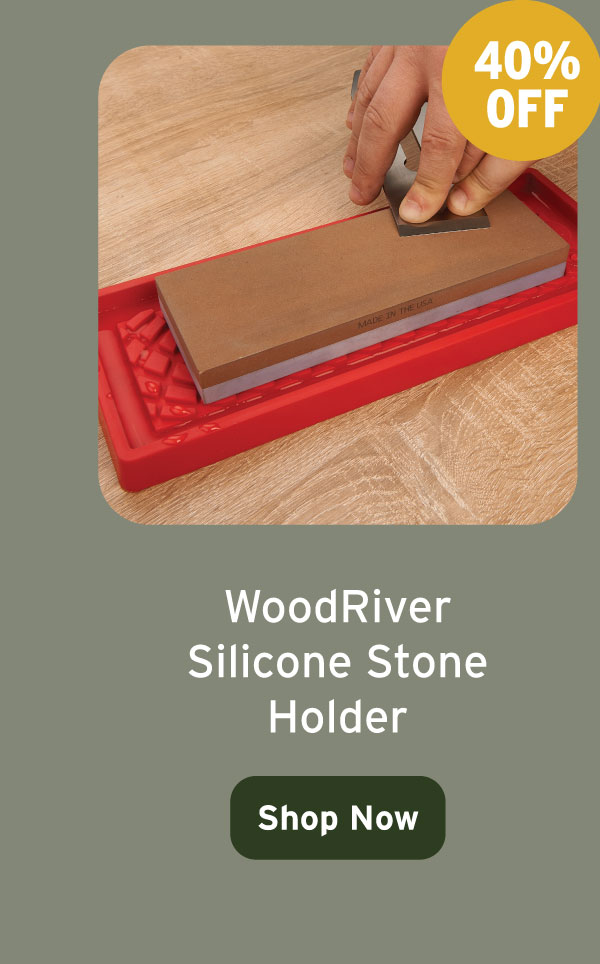 WoodRiver Silicone Stone Holder