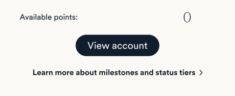 Available points and lifetime miles