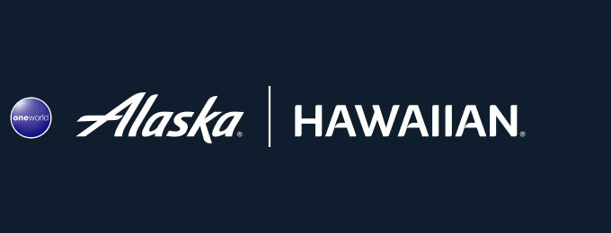 oneworld. Alaska®. Hawaiian®.
