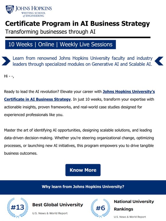 — —, Turn AI Opportunities into Real Business Impact