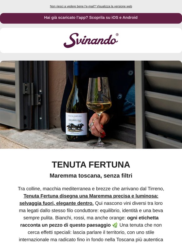 Tenuta Fertuna: la Maremma nel calice 🌿