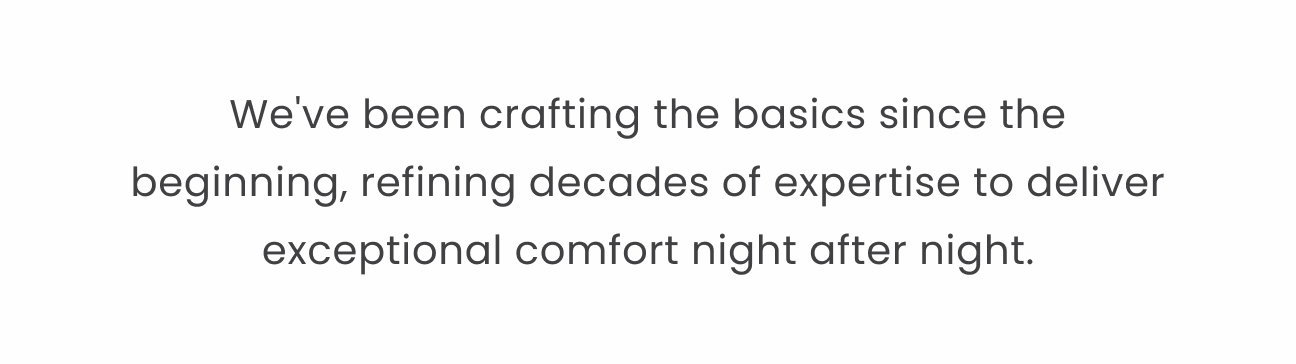 crafting the basics since the beginning
