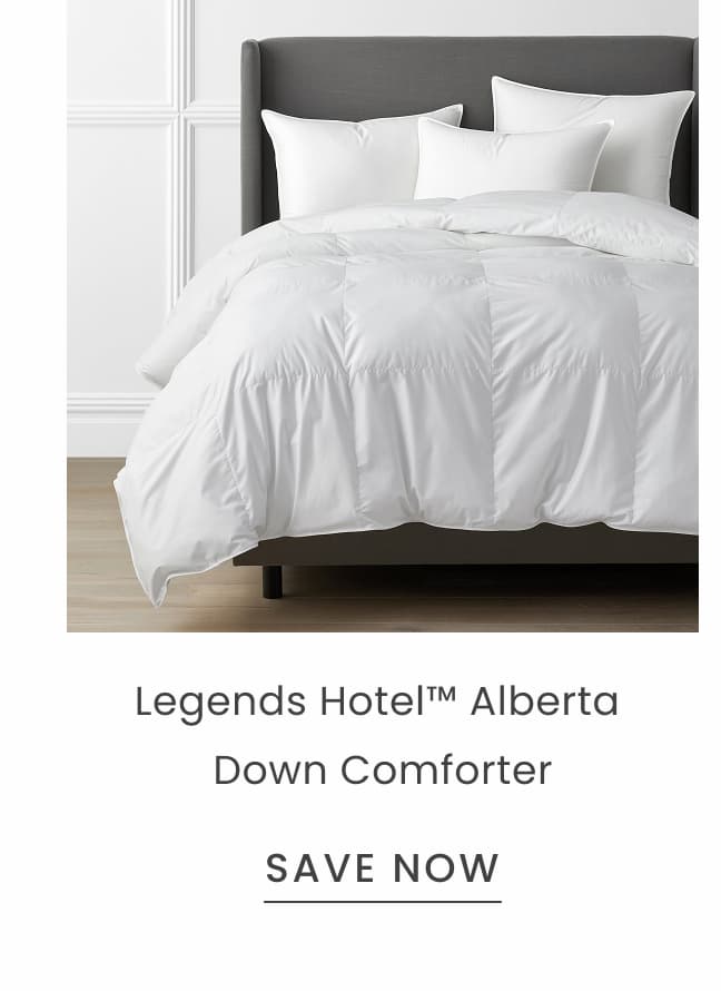 Legends Hotel Alberta Down Comforter