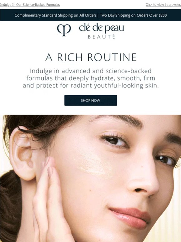 A Rich Routine For Youthful-Looking Skin