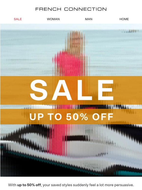 Up to 50% off | Sale now on