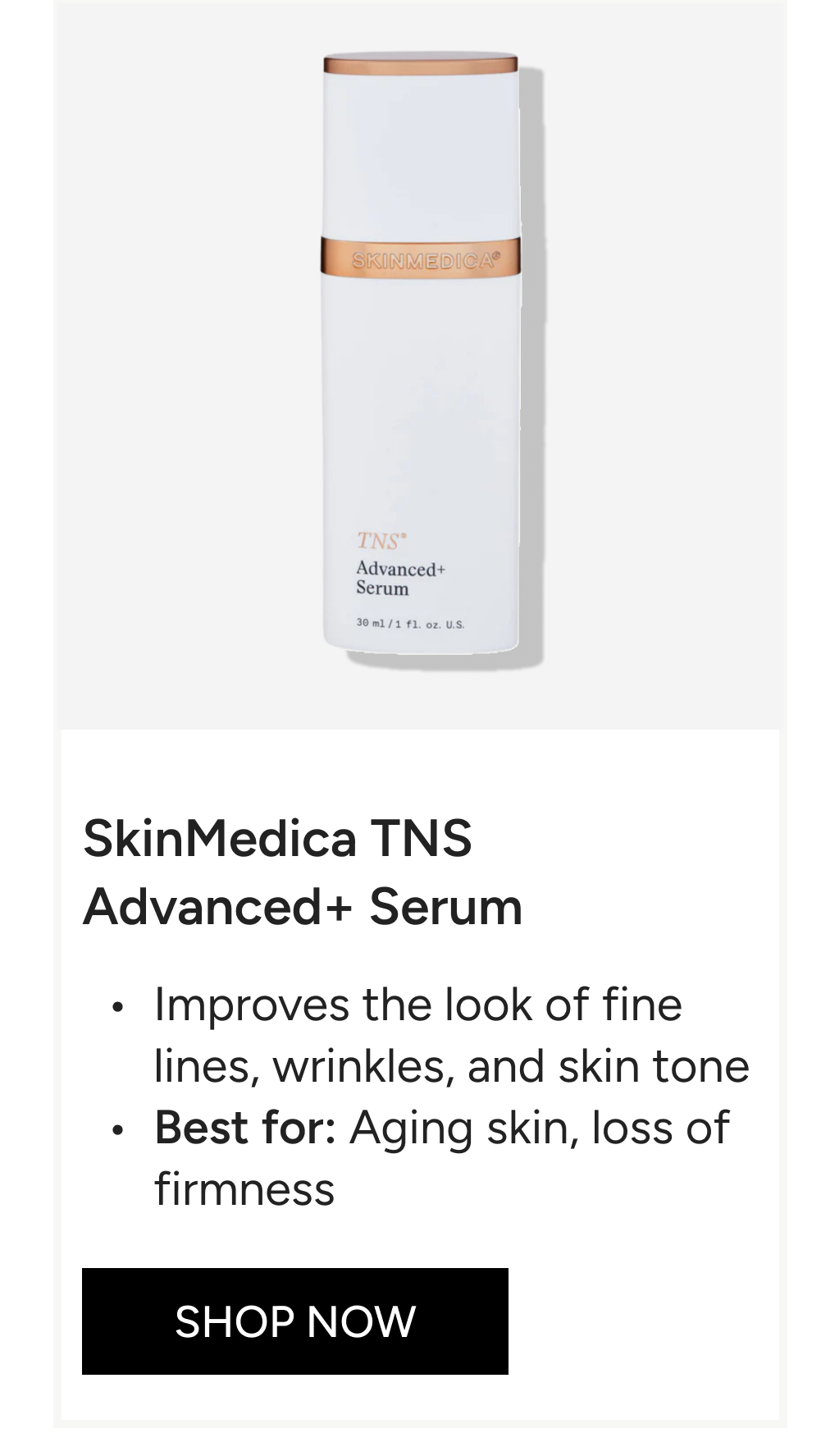 SkinMedica TNS Advanced+ Serum