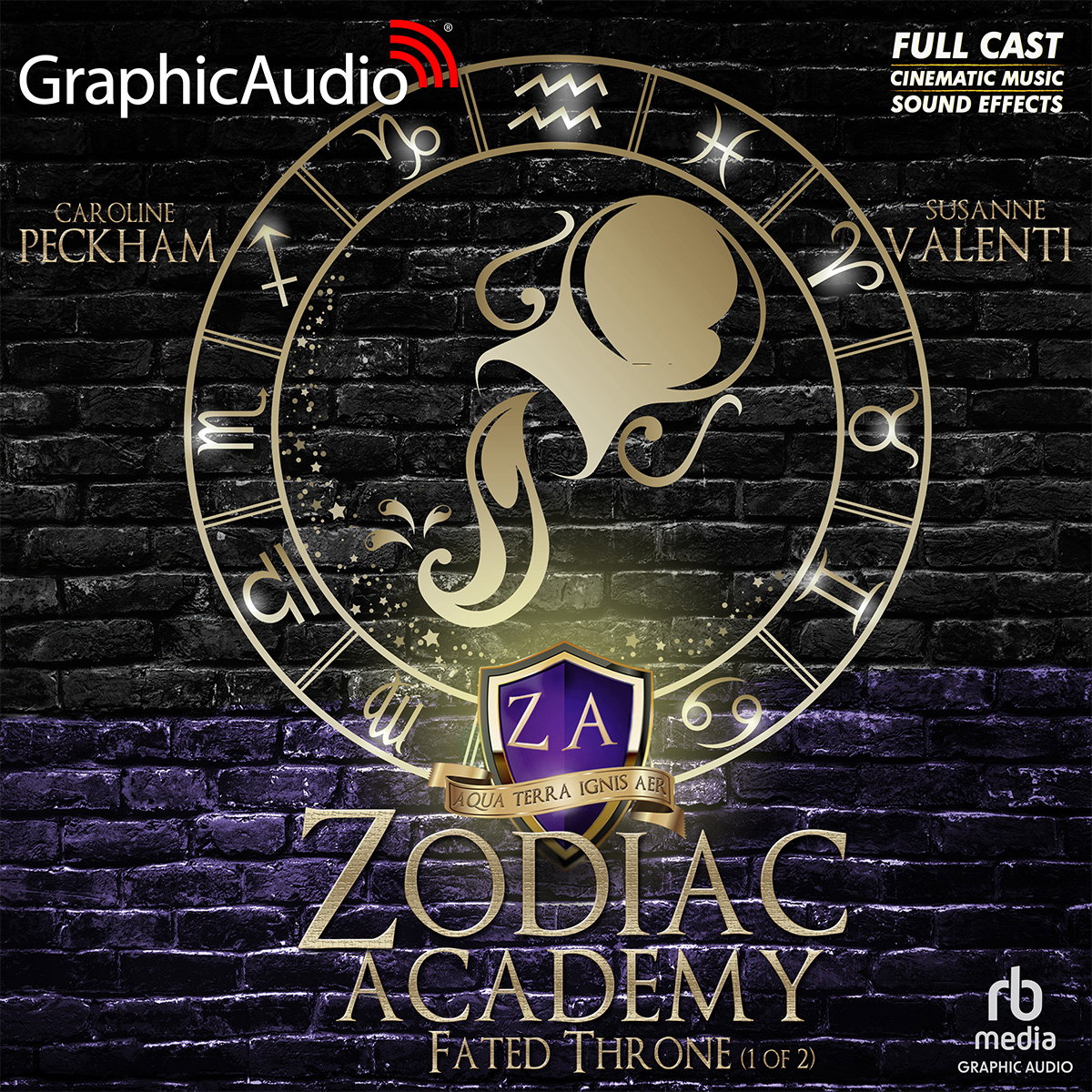 Zodiac Academy 6: Fated Throne 1 of 2 by Caroline Peckham and Susanne Valenti