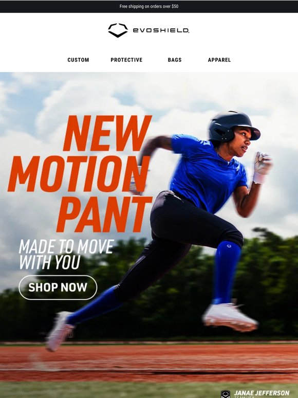 JUST LAUNCHED: EvoShield Motion Pant