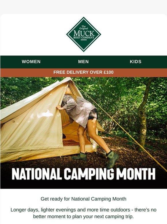 National Camping Month starts here
