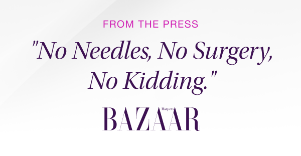 "No Needles, No Surgery, No Kidding."