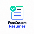 FreeCustomResumes