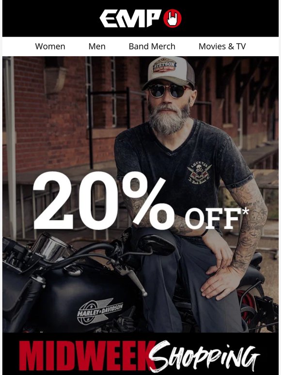 🔥 Midweek Deal: Last hours for 20% Off! Act Fast!