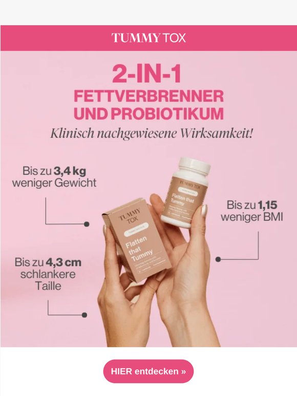 Ein schlankeres Du beginnt mit Darm...