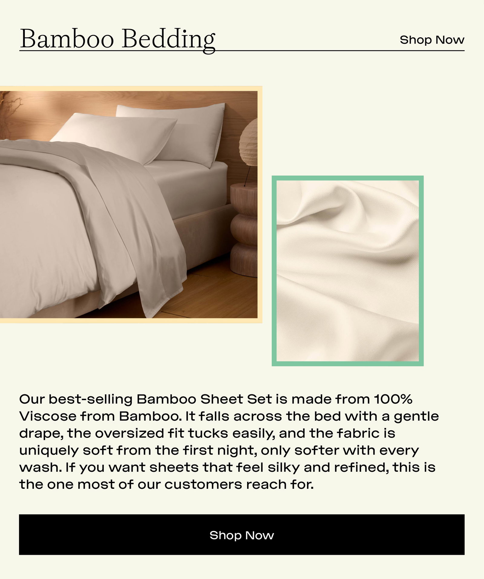 BAMBOO BEDDING