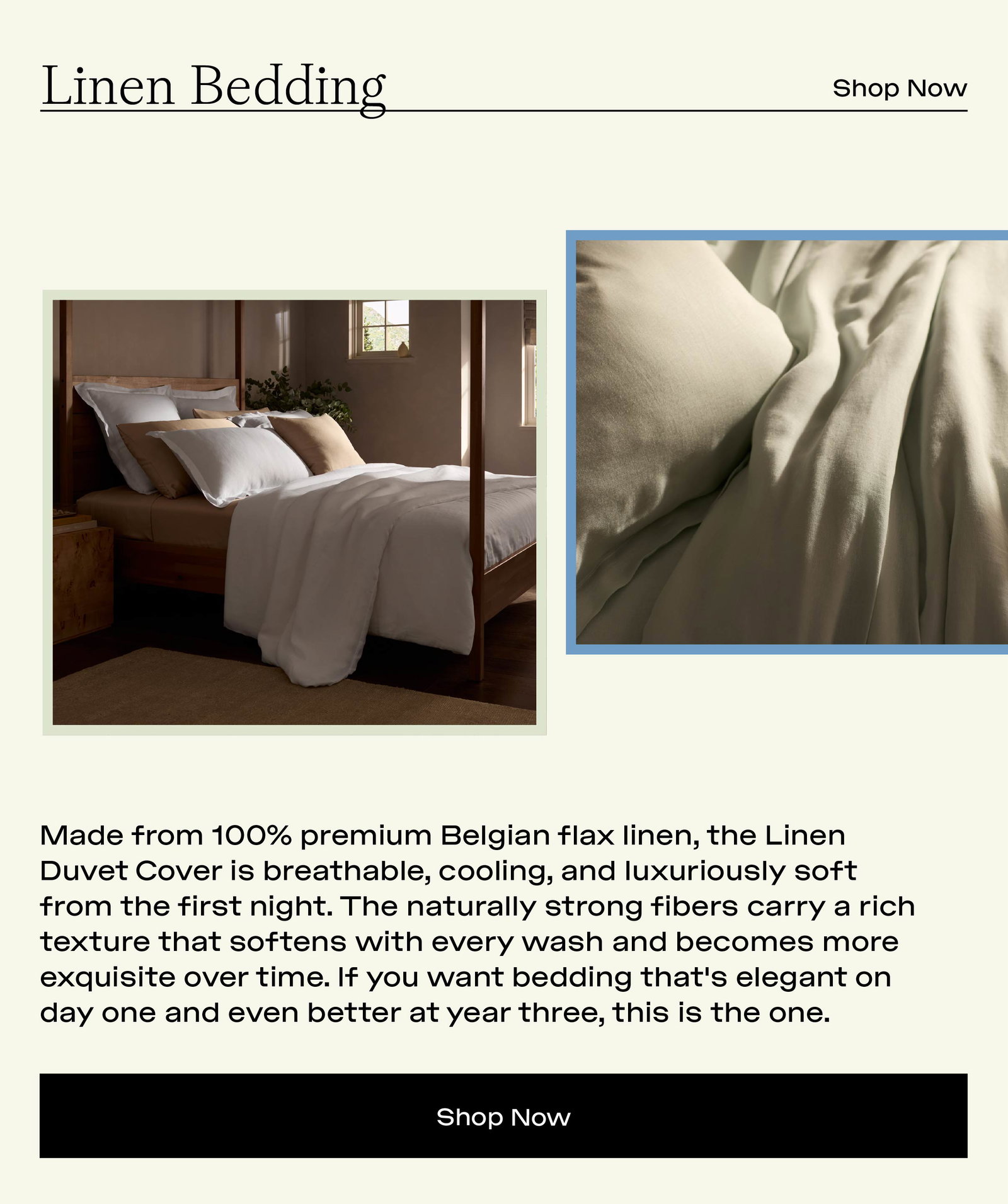 LINEN BEDDING