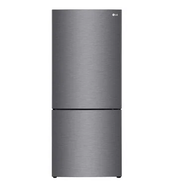 LG 420L Bottom Mount Fridge Dark Graphite GB-455UPLE