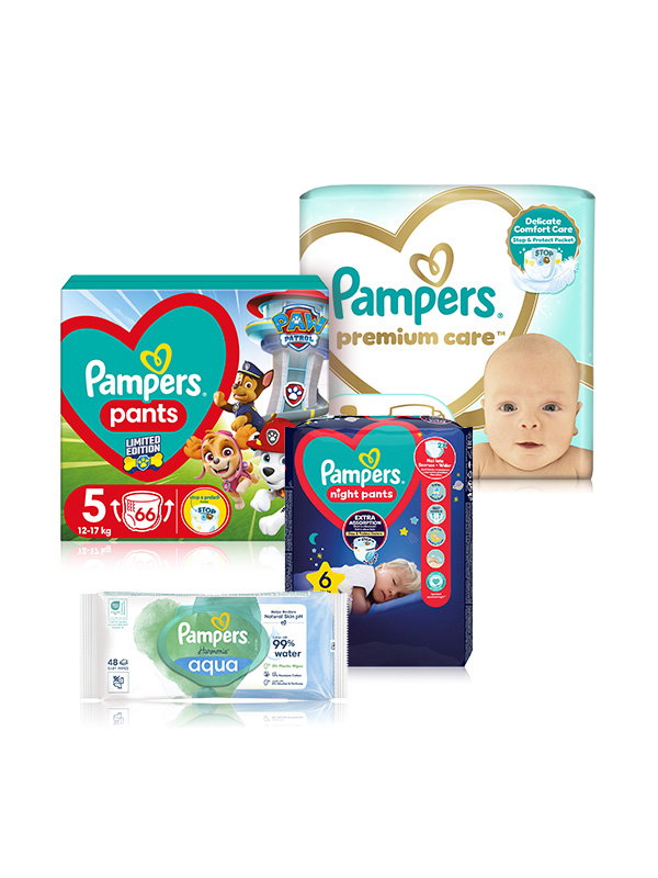 A Pampers pelenkákkal minden rendben lesz