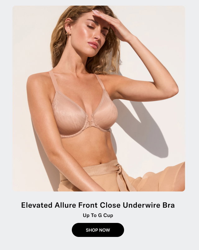 Elevated Allure Front Close Bra - Shop Now