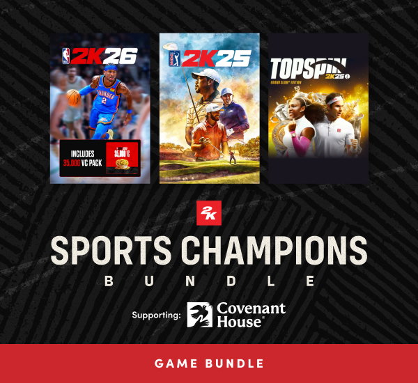 Feel the excitement and adrenaline-pumping fun of industry-leading sports games with the 2K Sports Champions Bundle. 