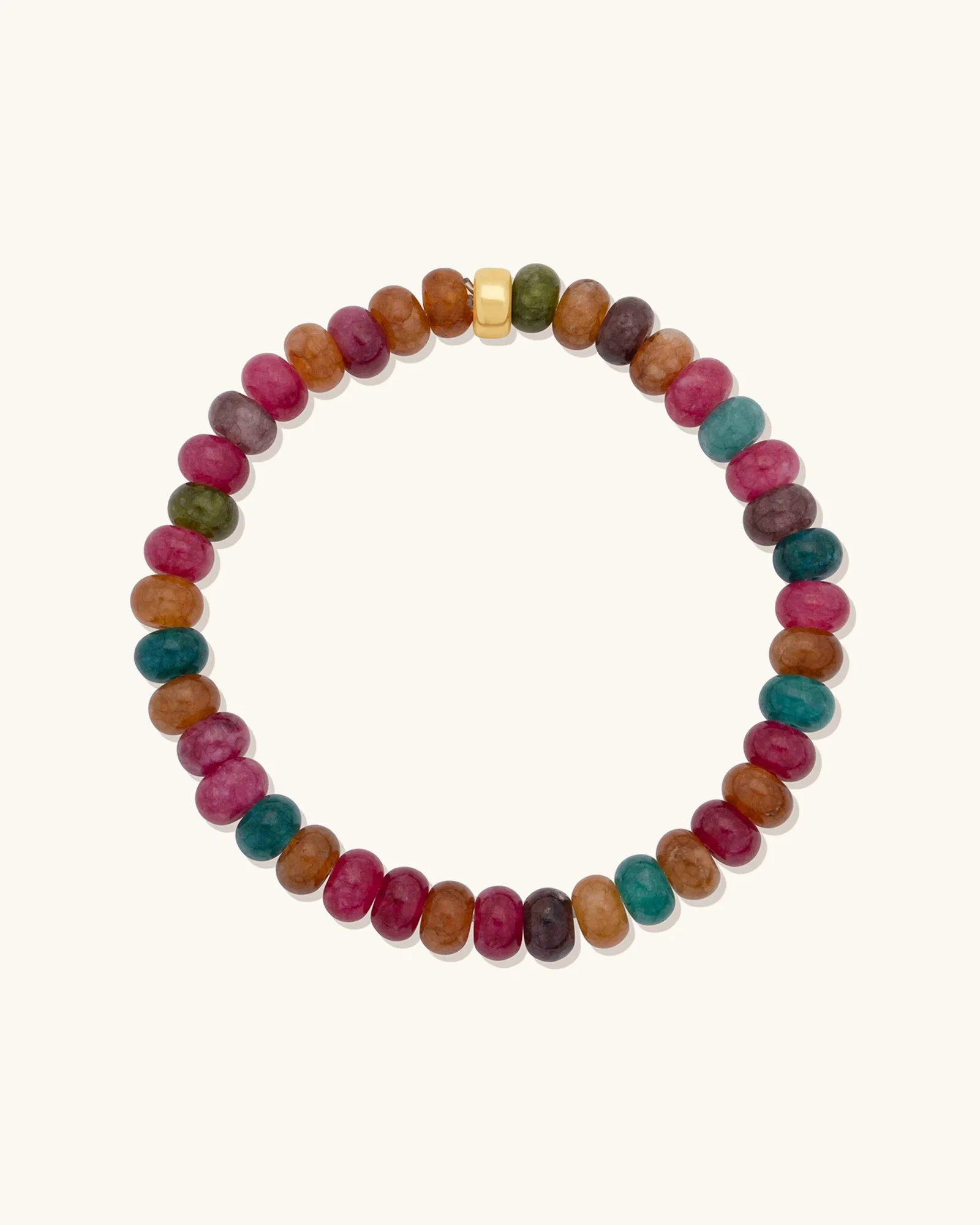 Image of Rainbow Jade Gemstone Bracelet