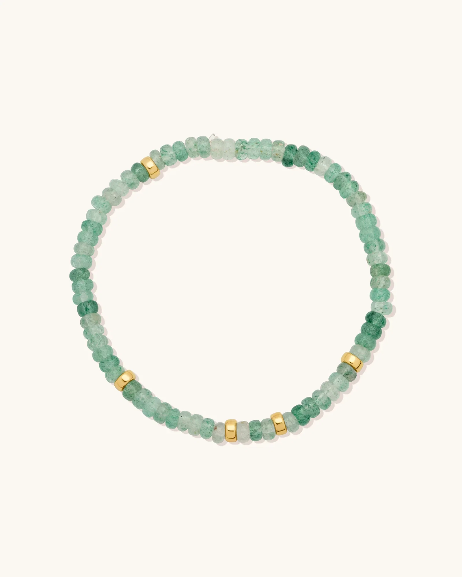 Image of Emerald Jade Gemstone Bracelet