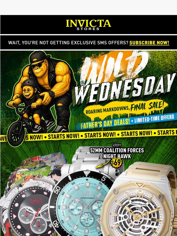 🚨SAVAGE SAVINGS💸WILD WEDNESDAY GOES HARD💥