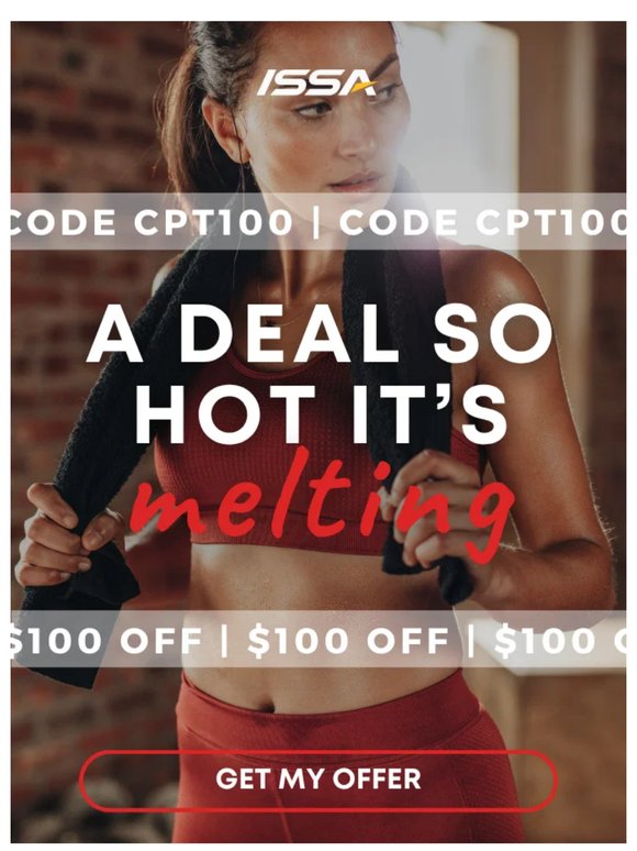 🥵 The only thing melting is the price
