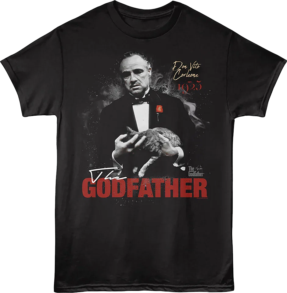 Don Vito Corleone Autograph Godfather T-Shirt